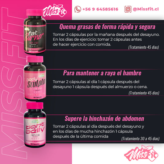 TrÃo Perfecto – Pack de 3 suplementos para energÃa, control y digestión