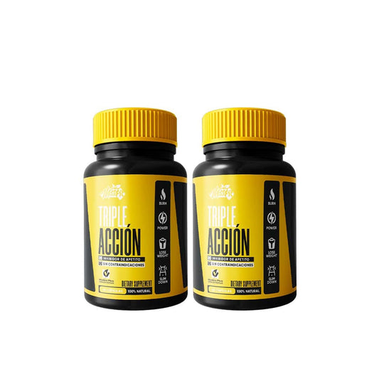 Triple Acción – Apoyo natural para energÃa, ánimo y control