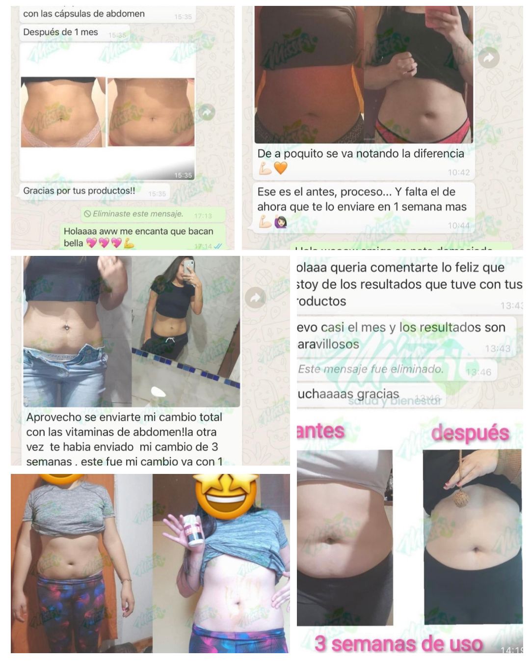 Vitaminas Abdomen – Reafirma y tonifica la piel del abdomen 💪
