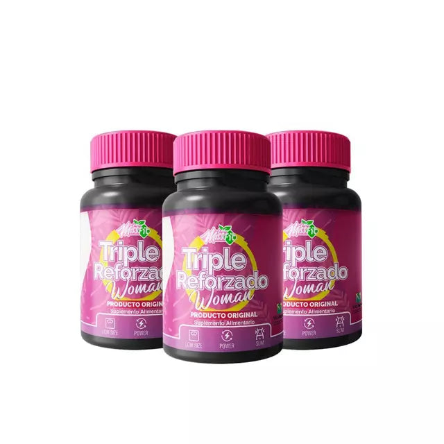 Triple Reforzado Woman – Fórmula natural para energía, control y bienestar