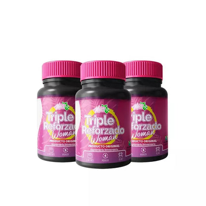 Triple Reforzado Woman – Fórmula natural para energía, control y bienestar