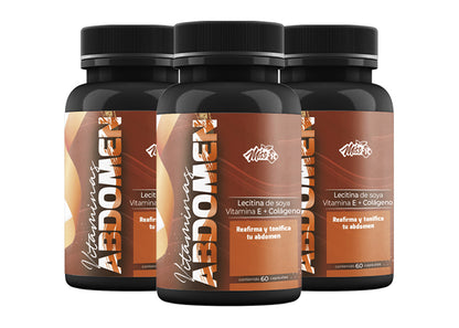 Vitaminas Abdomen – Reafirma y tonifica la piel del abdomen 💪