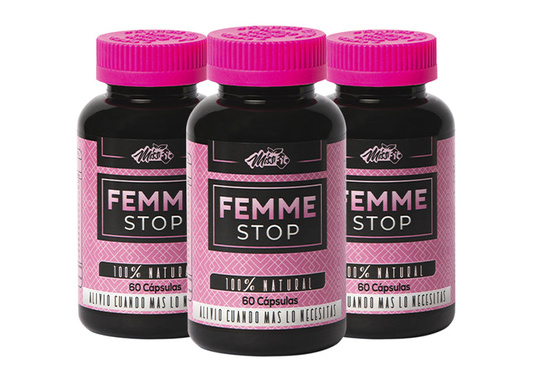 Femme Stop – Alivio natural para malestares menstruales