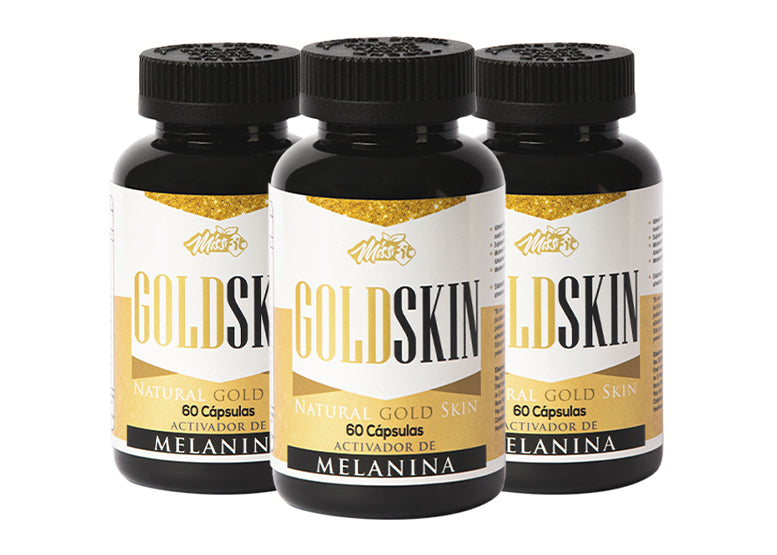 GoldSkin – Activador natural de melanina y bronceado luminoso