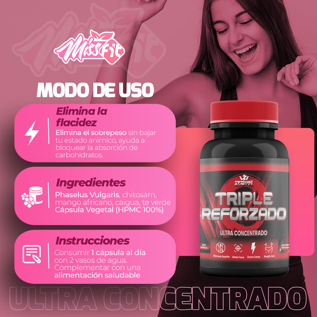 Triple Reforzado Ultra Concentrado – Fórmula natural avanzada