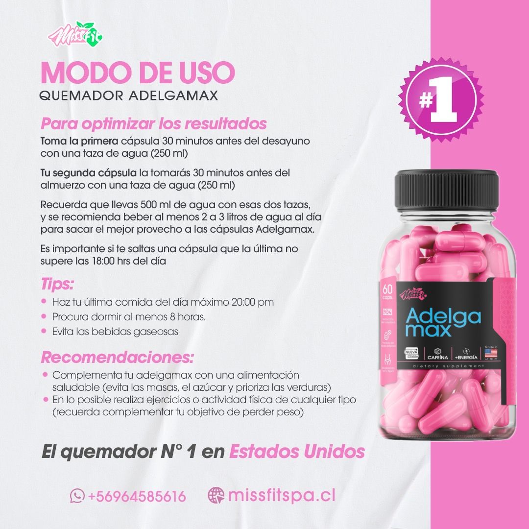Adelgamax – Metabolismo activo y control natural del apetito