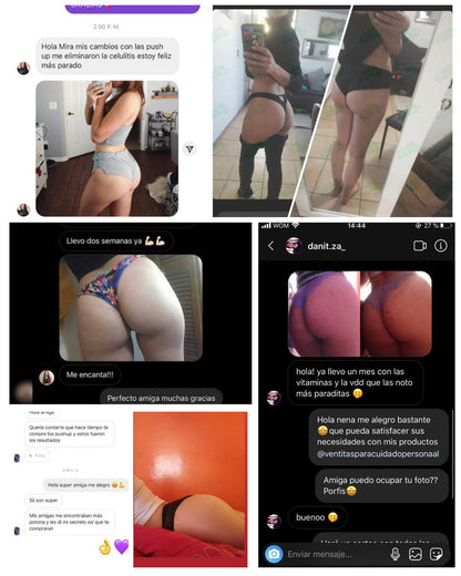 Push Up Glúteo – Reafirma y levanta naturalmente