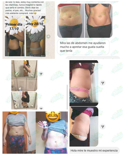 Vitaminas Abdomen – Reafirma y tonifica la piel del abdomen 💪
