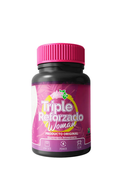 Triple Reforzado Woman – Fórmula natural para energía, control y bienestar